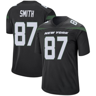 Game Brandon Smith Youth New York Jets Stealth Jersey - Black