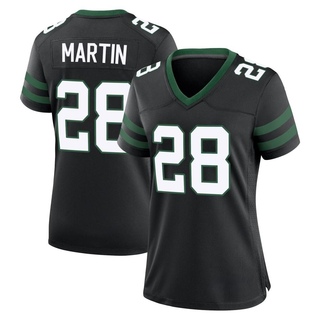 Game Curtis Martin Women's New York Jets Legacy Alternate Jersey - Black