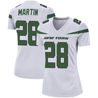 Game Curtis Martin Women's New York Jets Spotlight Jersey - White