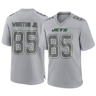 Game Easop Winston Jr. Men's New York Jets Atmosphere Fashion Jersey - Gray