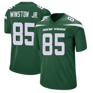 Game Easop Winston Jr. Men's New York Jets Gotham Jersey - Green