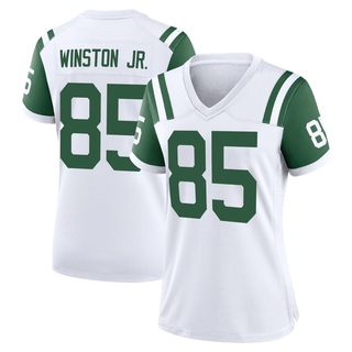 Game Easop Winston Jr. Women's New York Jets Classic Alternate Jersey - White