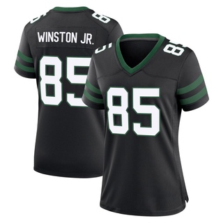 Game Easop Winston Jr. Women's New York Jets Legacy Alternate Jersey - Black