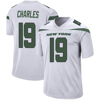 Game Irvin Charles Men's New York Jets Spotlight Jersey - White