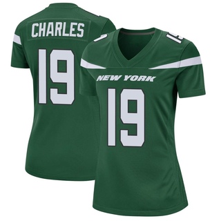 Game Irvin Charles Women's New York Jets Gotham Jersey - Green