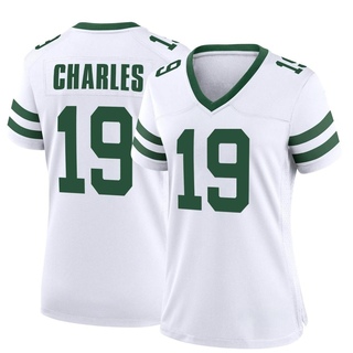 Game Irvin Charles Women's New York Jets Legacy Jersey - White