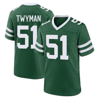 Game Jaylen Twyman Men's New York Jets Legacy Jersey - Green