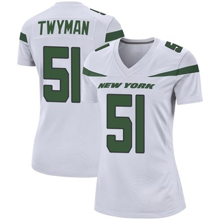 Game Jaylen Twyman Women's New York Jets Spotlight Jersey - White