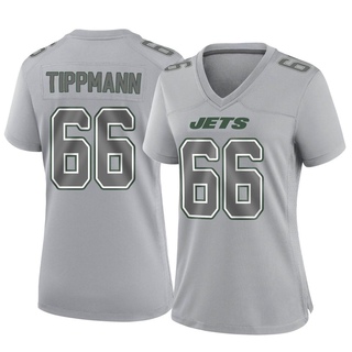 Game Joe Tippmann Women's New York Jets Atmosphere Fashion Jersey - Gray