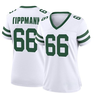 Game Joe Tippmann Women's New York Jets Legacy Jersey - White