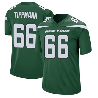 Game Joe Tippmann Youth New York Jets Gotham Jersey - Green