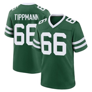 Game Joe Tippmann Youth New York Jets Legacy Jersey - Green