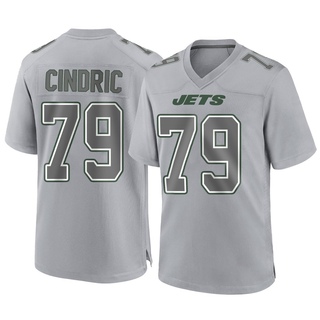 Game Matthew Cindric Men's New York Jets Atmosphere Fashion Jersey - Gray