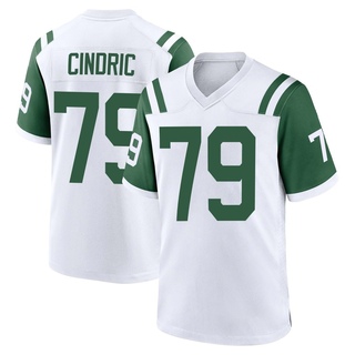 Game Matthew Cindric Men's New York Jets Classic Alternate Jersey - White