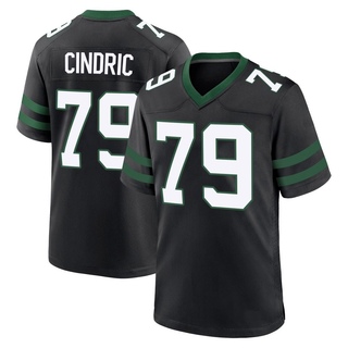 Game Matthew Cindric Men's New York Jets Legacy Alternate Jersey - Black