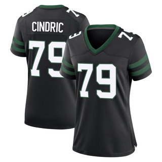 Game Matthew Cindric Women's New York Jets Legacy Alternate Jersey - Black