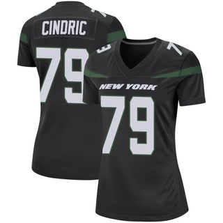 Game Matthew Cindric Women's New York Jets Stealth Jersey - Black