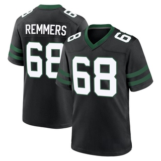 Game Mike Remmers Men's New York Jets Legacy Alternate Jersey - Black