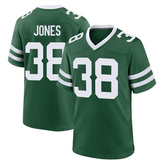 Game Myles Jones Men's New York Jets Legacy Jersey - Green