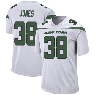 Game Myles Jones Men's New York Jets Spotlight Jersey - White