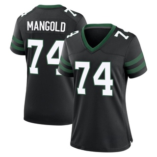 Game Nick Mangold Women's New York Jets Legacy Alternate Jersey - Black