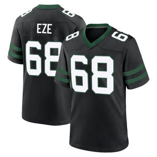 Game Obinna Eze Men's New York Jets Legacy Alternate Jersey - Black