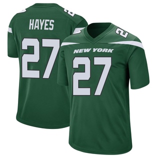 Game Tae Hayes Men's New York Jets Gotham Jersey - Green