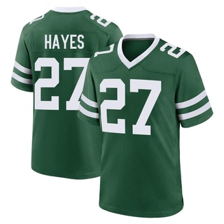 Game Tae Hayes Men's New York Jets Legacy Jersey - Green