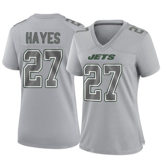 Game Tae Hayes Women's New York Jets Atmosphere Fashion Jersey - Gray