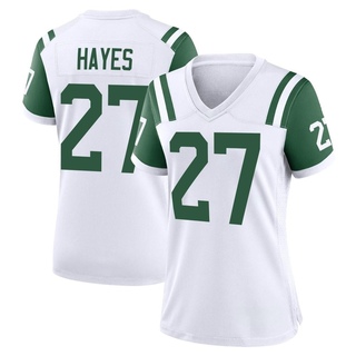 Game Tae Hayes Women's New York Jets Classic Alternate Jersey - White