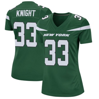 Game Zonovan Knight Women's New York Jets Gotham Jersey - Green