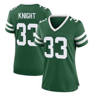 Game Zonovan Knight Women's New York Jets Legacy Jersey - Green