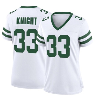 Game Zonovan Knight Women's New York Jets Legacy Jersey - White