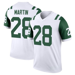 Legend Curtis Martin Men's New York Jets Classic Alternate Jersey - White