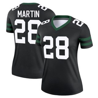 Legend Curtis Martin Women's New York Jets Legacy Jersey - Black