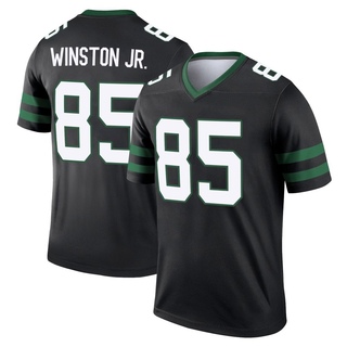 Legend Easop Winston Jr. Men's New York Jets Legacy Jersey - Black