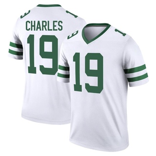 Legend Irvin Charles Men's New York Jets Legacy Jersey - White