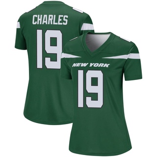 Legend Irvin Charles Women's New York Jets Gotham Player Jersey - Green