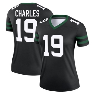 Legend Irvin Charles Women's New York Jets Legacy Jersey - Black