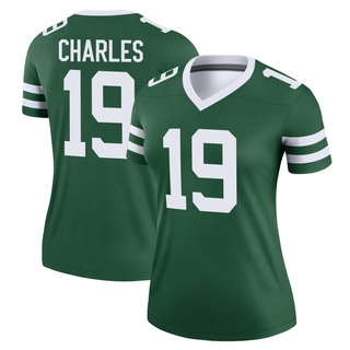 Legend Irvin Charles Women's New York Jets Legacy Jersey - Green