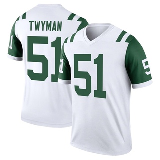 Legend Jaylen Twyman Men's New York Jets Classic Alternate Jersey - White