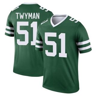 Legend Jaylen Twyman Men's New York Jets Legacy Jersey - Green