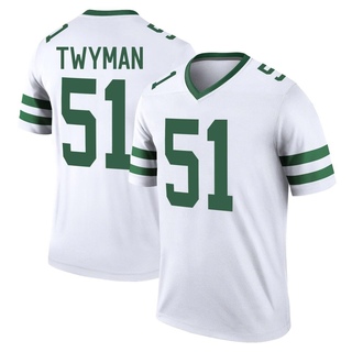 Legend Jaylen Twyman Men's New York Jets Legacy Jersey - White