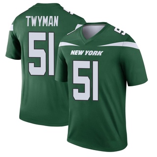 Legend Jaylen Twyman Youth New York Jets Gotham Player Jersey - Green