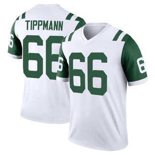 Legend Joe Tippmann Men's New York Jets Classic Alternate Jersey - White