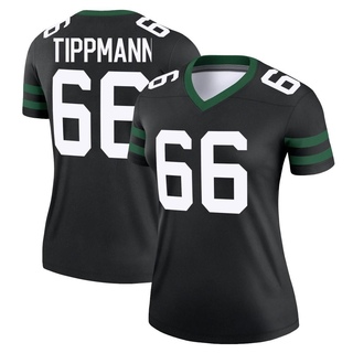 Legend Joe Tippmann Women's New York Jets Legacy Jersey - Black