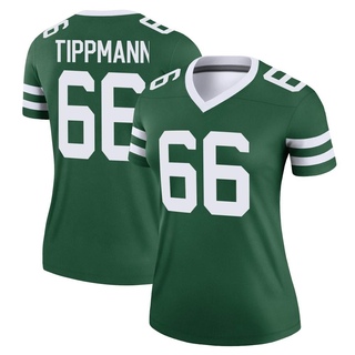 Legend Joe Tippmann Women's New York Jets Legacy Jersey - Green