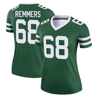 Legend Mike Remmers Women's New York Jets Legacy Jersey - Green