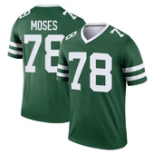 Legend Morgan Moses Men's New York Jets Legacy Jersey - Green