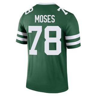 Legend Morgan Moses Men's New York Jets Legacy Jersey - Green